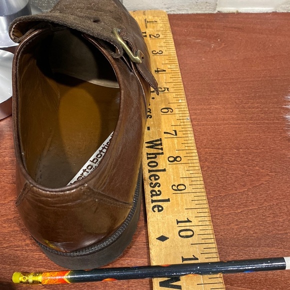 Roberto Botticelli made in Italy men’s leather monk strap shoes size fits 7.5 main image 7